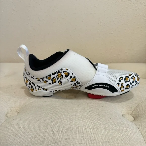 Nike Superrep Bike Cycle Shoes leopard 8 - Picture 3 of 10